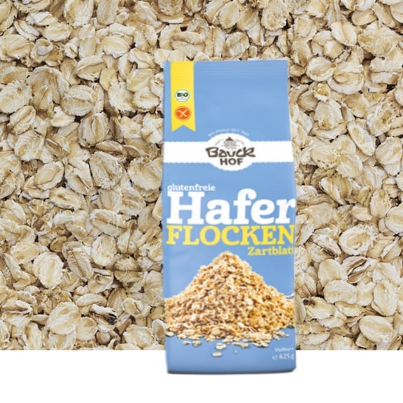 Muesli and oatmeal in block bottom bag